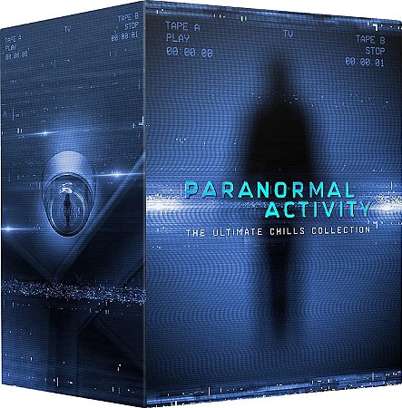 Blu-Ray Coleção Atividade Paranormal - 8 Filmes | Paranormal Activity The Ultimate Chill Collection