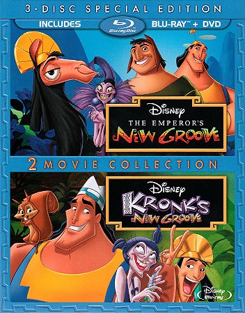 Blu-Ray A Nova Onda do Imperador Kronk - Disney