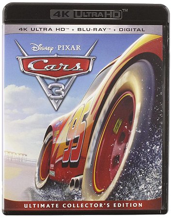 4K UHD + Blu-Ray Carros 3 - Disney