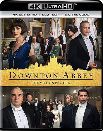 4K UHD + Blu-Ray Downton Abbey - Maggie Smith