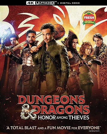 4K UHD Dungeons & Dragons Honra Entre Rebeldes | Dungeons & Dragons Honor Among Thieves