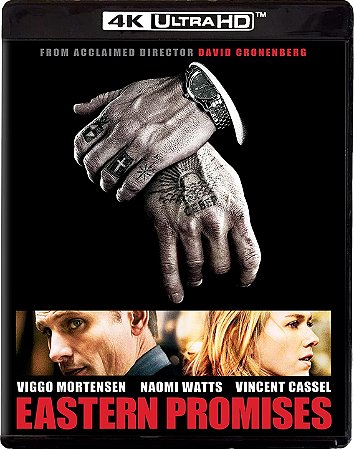 4K UHD + Blu-Ray Senhores do Crime | Eastern Promises - Naomi Watts - David Cronenberg