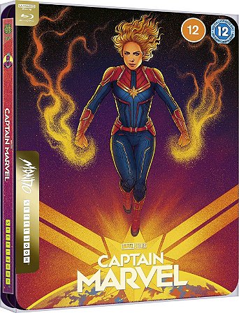 Blu-Ray SteelBook Capitã Marvel - Mondo - Marvel