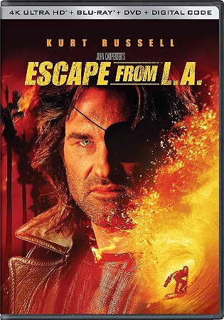 4K UHD + Blu-Ray Fuga de Los Angeles | Escape From L.A. - Kurt Russell