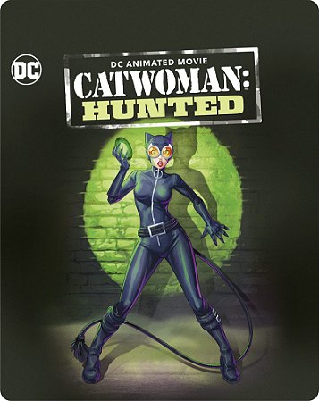 Blu-ray SteelBook Mulher Gato a Caçada | Catwoman Hunted - DC