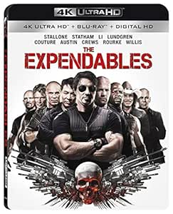 4K UHD + Blu-Ray Os Mercenários | The Expendables - Stallone - Statham