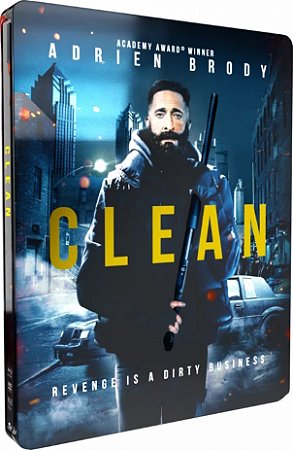 Blu-ray SteelBook Passado Violento - Adrien Brody | Clean