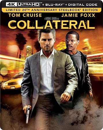 4K UHD + Blu-Ray Colateral - Tom Cruise Jamie Foxx | Collateral