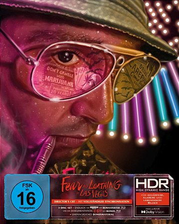 4K UHD + Blu-Ray Medo e Delírio | Fear And Loathing In Las Vegas