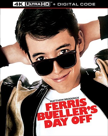 4K UHD Curtindo a Vida Adoidado | Ferris Bueller's Day Off - Matthew Broderick