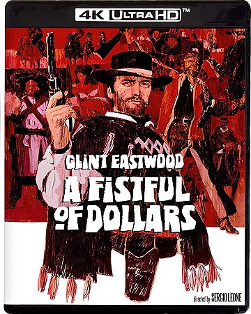 4K UHD + Blu-Ray Por Um Punhado De Dólares | A Fistful Of Dollars - Clint Eastwood