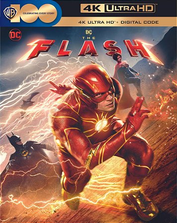 4K UHD The Flash - Ezra Miller - Batman DC