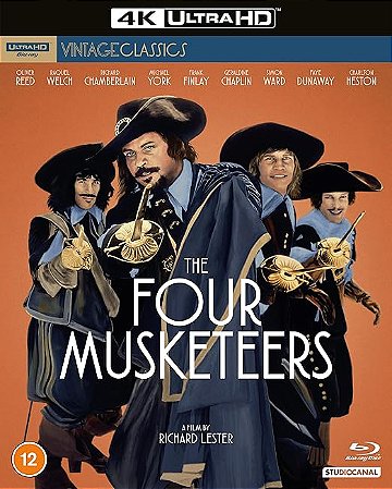 4K UHD + Blu-Ray A Vingança de Milady | The Four Musketeers