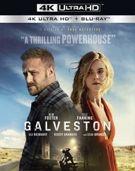 4K UHD + Blu-Ray Galveston Destinos Cruzados - Elle Fanning - Ben Foster