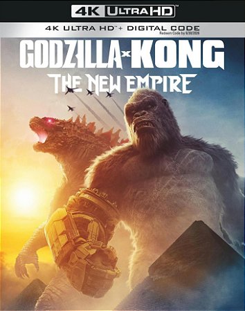 4K UHD Godzilla e Kong O Novo Império | Godzilla x Kong The New Empire