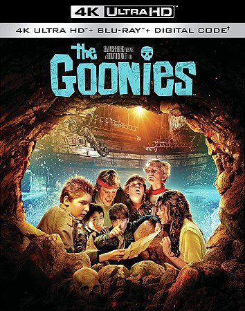 4K UHD + Blu-Ray Os Goonies - Richard Donner - Steven Spielberg - Legendado