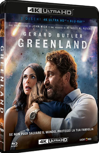 4K UHD + Blu-Ray Destruição Final: O Último Refúgio | Greeland - Gerard Butler