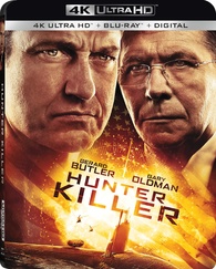 4K UHD + Blu-Ray Fúria em Alto Mar | Hunter Killer - Gerard Butler