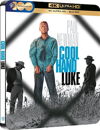 4K UHD + Blu-ray SteelBook Rebeldia Indomável - Paul Neuman | Cool Hand Luke