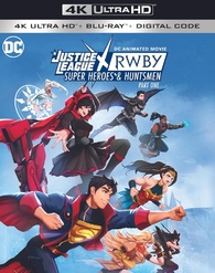 4K UHD + Blu-Ray Liga da Justiça x Rwby Super Heróis e Caçadores | Justice League x RWBY Super Heroes & Hustsmen