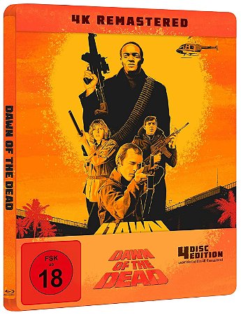 4K UHD + Blu-ray Steelbook Madrugada dos Mortos - George A Romero | Dawn of the Dead