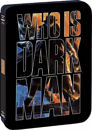 4K UHD + Blu-ray SteelBook Darkman Vingança sem Rosto - Liam Neeson | Who is Darkman