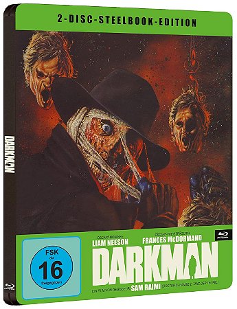 Blu-Ray SteelBook Darkman A Vingança sem Rosto - Liam Neeson Sam Raimi | Darkman