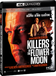 4K UHD + Blu-Ray Assassinos da Lua das Flores | Killers Of The Flower Moon - Leonardo DiCaprio - Robert De Niro