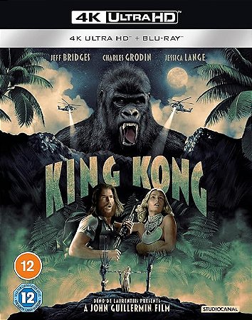 4K UHD + Blu-Ray King Kong - Jeff Bridges