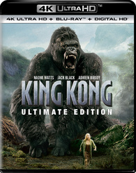 4K UHD + Blu-Ray King Kong - Naomi Watts - Dublado e Legendado