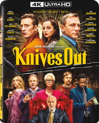 4K UHD + Blu-Ray Entre Facas e Segredos | Knives Out - Chris Evans - Ana De Armas