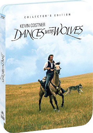 Blu-Ray SteelBook dança com Lobos - Kevin Costner | Dances With Wolves