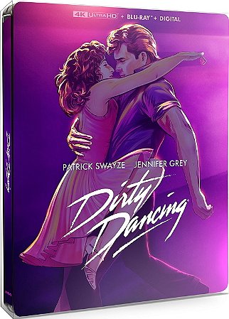 4K UHD + Blu-ray SteelBook Dirty Dancing Ritmo Quente - Patrick Swayze Jennifer Grey