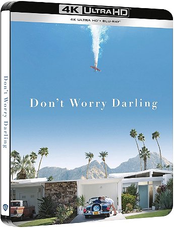 4K UHD + Blu-Ray SteelBook Não se Preocupe Querida - Florence Pugh harry Styles | Don't Worry Darling