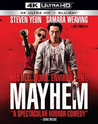 4K UHD + Blu-Ray Um Dia de Caos | Mayhem - Steven Yeun