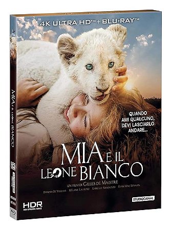 4K UHD + Blu-Ray A Menina e o Leão Branco | Mia And The White Lion