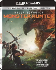 4K UHD + Blu-Ray Monster Hunter - Milla Jovovich