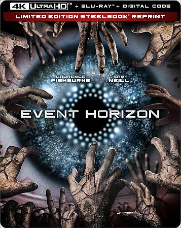4K UHD + Blu-ray SteelBook O Enigma do Horizonte | Event Horizont