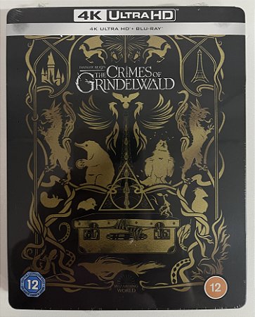 4K UHD + Blu-Ray SteelBook Animais Fantásticos - Crimes de Grindewald