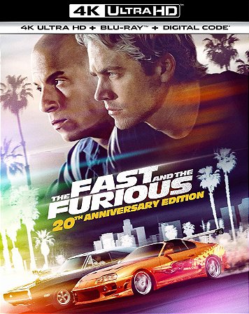 4K UHD + Blu-ray SteelBook Velozes e Furiosos | The Fast Furious