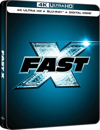 4K UHD + Blu-ray SteelBook Velozes e Furiosos 10 | Fast X