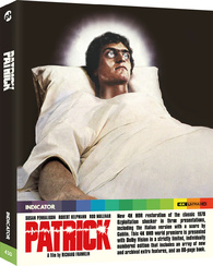 4K UHD + Blu-Ray Patrick - Richard Franklin - Indicator
