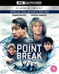 4K UHD + Blu-Ray Caçadores De Emoção | Point Break - Keanu Reeves - Patrick Swayze