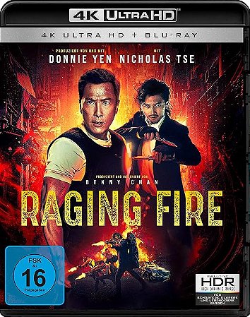 4K UHD + Blu-Ray Frente à Frente | Raging Fire - Donnie Yen