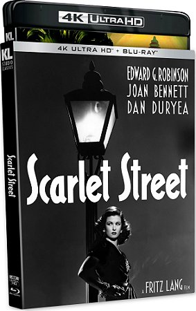 4K UHD + Blu-ray Almas Perversas - Fritz Lang | Scarlet Street
