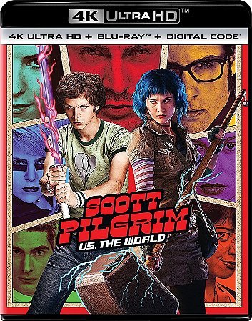 4k UHD + Blu-ray Scott Pilgrim Contra o Mundo
