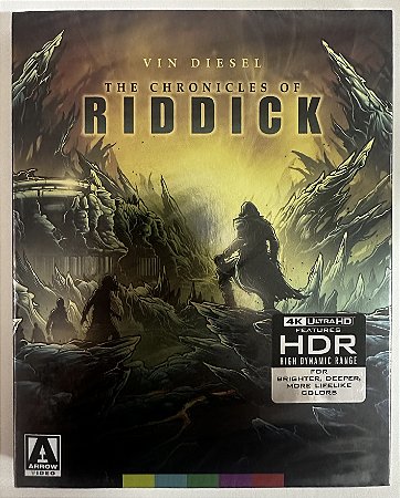 4K UHD A Batalha De Riddick | The Chronicles Of Riddick - Vin Diesel - Arrow