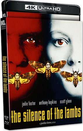 4K UHD + Blu-ray O Silêncio dos Inocentes - Jodie Foster Anthony Hopkins | The Silence of the Lambs