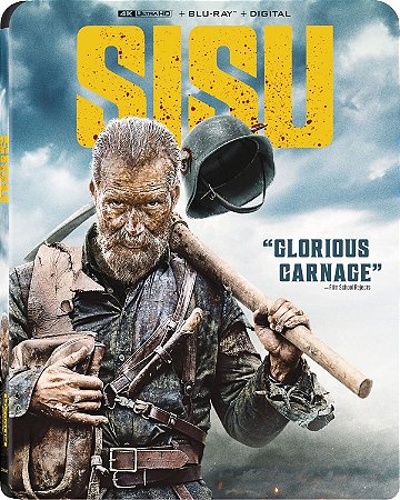 4K UHD + Blu-ray Sisu Uma História de Determinação
