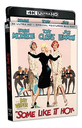 4K UHD + Blu-Ray Quanto Mais Quente Melhor | Some Like It Hot - Marilyn Monroe